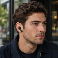 Wireless Bluetooth Earphone In-ear Super Long Standby Wireless Headsets With Mic LED Stereo Audio Sport Earbuds