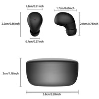 Invisible Sleep Headphones Bluetooth 5.4 Earphones Mini Earbuds TWS Wireless HIFI Stereo Noise Reduction Waterproof Headsets