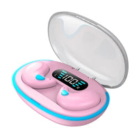 TWS Sleep Wireless Earbuds Bluetooth 5.3 Hidden Invisible Headphones IPX5 Waterproof Noise Reduction Sports Touch Headset