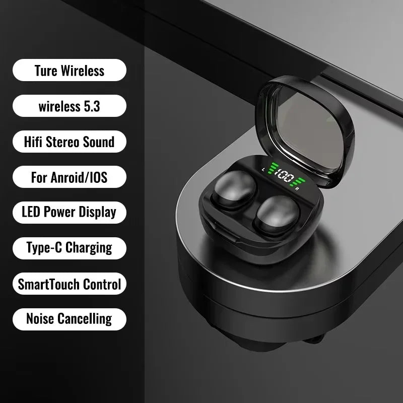 Invisible Sleep Headphones Bluetooth 5.4 Earphones Mini Earbuds TWS Wireless HIFI Stereo Noise Reduction Waterproof Headsets