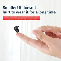 TWS Sleep Wireless Earbuds Bluetooth 5.3 Hidden Invisible Headphones IPX5 Waterproof Noise Reduction Sports Touch Headset