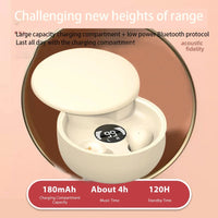 Invisible Sleep Headphones Bluetooth 5.4 Earphones Mini Earbuds TWS Wireless HIFI Stereo Noise Reduction Waterproof Headsets